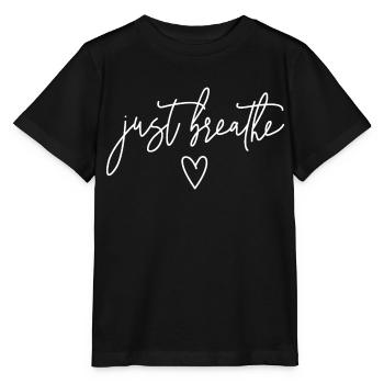 Il suffit de respirer - T-shirt bio MINI CREATOR Stanley/Stella Enfant - noir - Devant - Mikhail (115cm)