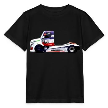 Rennwagen - Stanley/Stella Kinder T-Shirt MINI CREATOR  - Schwarz - Vorne - Mikhail (115cm)