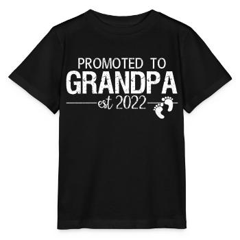 promu grand-père 2022 - T-shirt bio MINI CREATOR Stanley/Stella Enfant - noir - Devant - Mikhail (115cm)