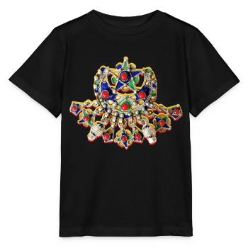 Kabyle afzim Schmuck - Stanley/Stella Kinder T-Shirt MINI CREATOR  - Schwarz - Vorne - Mikhail (115cm)