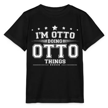 Otto - Stanley/Stella Kinder T-Shirt MINI CREATOR  - Schwarz - Vorne - Mikhail (115cm)