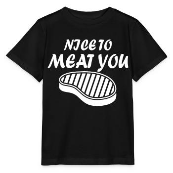 Fun Fun Drôle - T-shirt bio MINI CREATOR Stanley/Stella Enfant - noir - Devant - Mikhail (115cm)