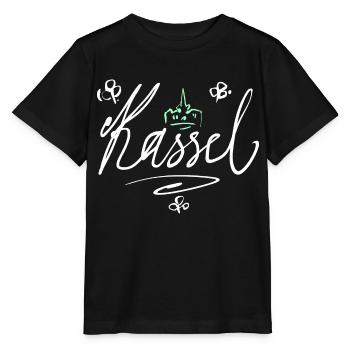 Kassel - Stanley/Stella Kinder T-Shirt MINI CREATOR  - Schwarz - Vorne - Mikhail (115cm)