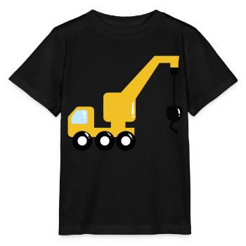 crane - Stanley/Stella MINI CREATOR Kids’ T-Shirt - black - Front - Mikhail (115cm)
