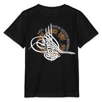 Fatih Sultan Mehmet - Stanley/Stella MINI CREATOR Kids’ T-Shirt - black - Front - Mikhail (115cm)