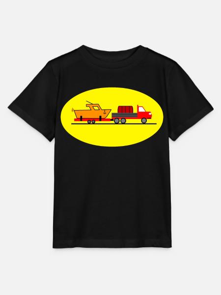 Truck - Stanley/Stella Kinder T-Shirt MINI CREATOR - Schwarz