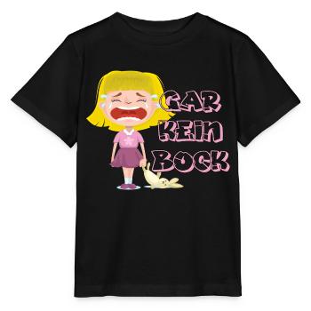 Pas de mèmes de buck du tout | Humour Disant amusant - T-shirt bio MINI CREATOR Stanley/Stella Enfant - noir - Devant - Mikhail (115cm)