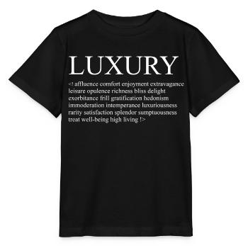 Luxury - Examples - Stanley/Stella MINI CREATOR Kids’ T-Shirt - black - Front - Mikhail (115cm)