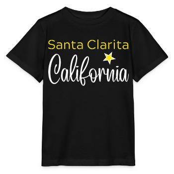 Santa Clarita California - T-shirt bio MINI CREATOR Stanley/Stella Enfant - noir - Devant - Mikhail (115cm)
