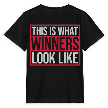 À quoi ressemblent les gagnants - T-shirt bio MINI CREATOR Stanley/Stella Enfant - noir - Devant - Mikhail (115cm)