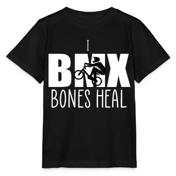 Knochen heilen bmx - Stanley/Stella Kinder T-Shirt MINI CREATOR  - Schwarz - Vorne - Mikhail (115cm)