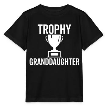 Trophée Petite-fille - T-shirt bio MINI CREATOR Stanley/Stella Enfant - noir - Devant - Mikhail (115cm)