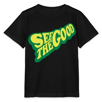 see the good quote - Stanley/Stella MINI CREATOR Kids’ T-Shirt - black - Front - Mikhail (115cm)