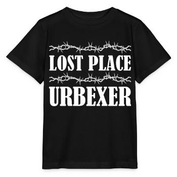 Lost Place Urbexer Urbex Cadeau - T-shirt bio MINI CREATOR Stanley/Stella Enfant - noir - Devant - Mikhail (115cm)