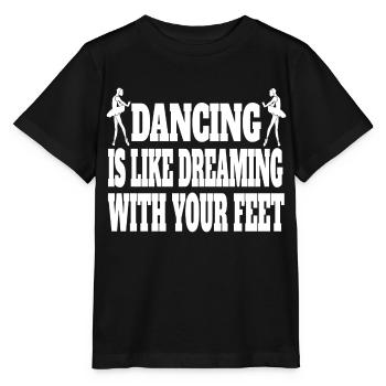 Ballet Dancer Gift Dance Ballerina Dance Class - Stanley/Stella MINI CREATOR Kids’ T-Shirt - black - Front - Mikhail (115cm)