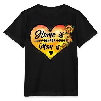 Stolze Mama Mutter Mami Lebensaufgabe Kinder Kind - Stanley/Stella Kinder T-Shirt MINI CREATOR  - Schwarz - Vorne - Mikhail (115cm)