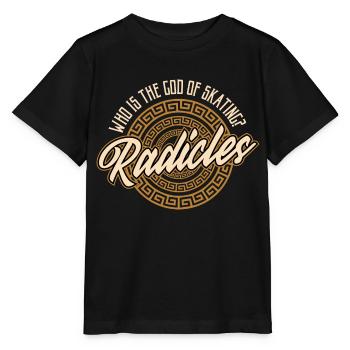 Griechisches Mythologie und Griechischer Gott - Stanley/Stella Kinder T-Shirt MINI CREATOR  - Schwarz - Vorne - Mikhail (115cm)