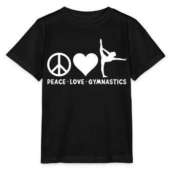 Akrobat Turner Gymnastik Turnen Tumbling - Stanley/Stella Kinder T-Shirt MINI CREATOR  - Schwarz - Vorne - Mikhail (115cm)