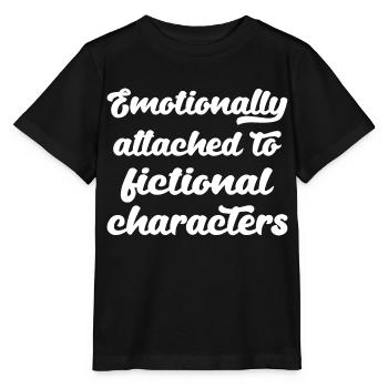 Emotional an fiktive Charaktere gebunden I - Stanley/Stella Kinder T-Shirt MINI CREATOR  - Schwarz - Vorne - Mikhail (115cm)