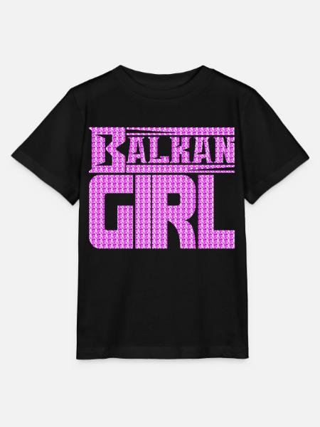 Balkans Croatie Bosnie Serbie juge exyu boy girl - T-shirt bio MINI CREATOR Stanley/Stella Enfant - noir