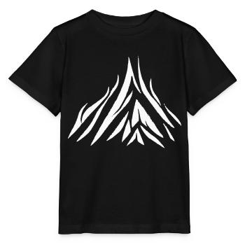 Lagerfeuer Camping Natur Wald Feuer draußen 8 - Stanley/Stella Kinder T-Shirt MINI CREATOR  - Schwarz - Vorne - Mikhail (115cm)