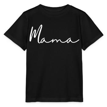 mama - Stanley/Stella MINI CREATOR Kids’ T-Shirt - black - Front - Mikhail (115cm)
