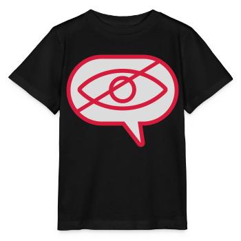 Ne pas voir l’œil visuel - T-shirt bio MINI CREATOR Stanley/Stella Enfant - noir - Devant - Mikhail (115cm)