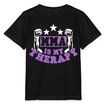 MMA Therapy - Stanley/Stella MINI CREATOR Kids’ T-Shirt - black - Front - Mikhail (115cm)