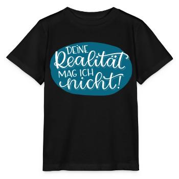 Deine Realität - Stanley/Stella Kinder T-Shirt MINI CREATOR  - Schwarz - Vorne - Mikhail (115cm)