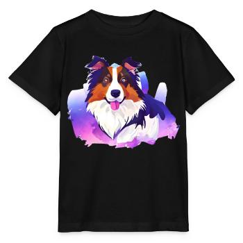 Chiens Berger Chien Propriétaire Chien Chien Propriétaire Chien Propriétaire - T-shirt bio MINI CREATOR Stanley/Stella Enfant - noir - Devant - Mikhail (115cm)