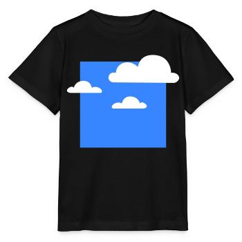 Clouds in heaven - Stanley/Stella Kinder T-Shirt MINI CREATOR  - Schwarz - Vorne - Mikhail (115cm)