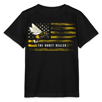 Imker Hummel Insekten Weltretter - Stanley/Stella Kinder T-Shirt MINI CREATOR  - Schwarz - Vorne - Mikhail (115cm)