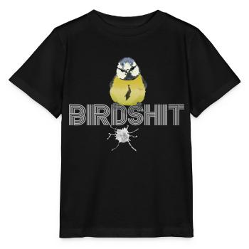 Birdshit great - Stanley/Stella MINI CREATOR Kids’ T-Shirt - black - Front - Mikhail (115cm)