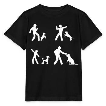 Dancing Dance Music - Stanley/Stella MINI CREATOR Kids’ T-Shirt - black - Front - Mikhail (115cm)