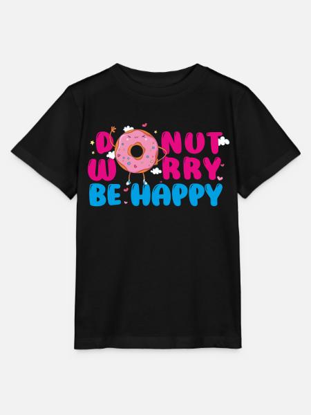 DONUT SORGE - Stanley/Stella Kinder T-Shirt MINI CREATOR  - Schwarz