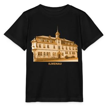 Ilmenau Rathaus Ilm Goethe Thuringen - T-shirt bio MINI CREATOR Stanley/Stella Enfant - noir - Devant - Mikhail (115cm)