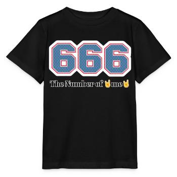 Sayings - Stanley/Stella MINI CREATOR Kids’ T-Shirt - black - Front - Mikhail (115cm)