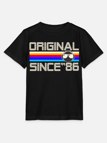 Seit 86 - Stanley/Stella Kinder T-Shirt MINI CREATOR - Schwarz