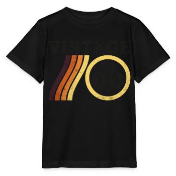 Vintage 2000 - Classic Limited Edition Retro 24 - Stanley/Stella MINI CREATOR Kids’ T-Shirt - black - Front - Mikhail (115cm)
