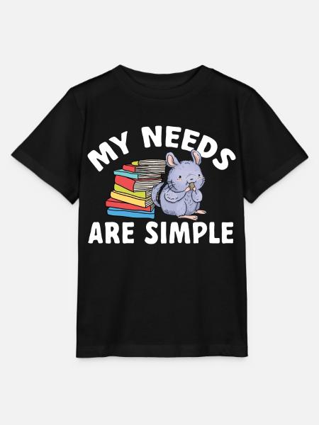 Chinchilla - Stanley/Stella Kinder T-Shirt MINI CREATOR - Schwarz