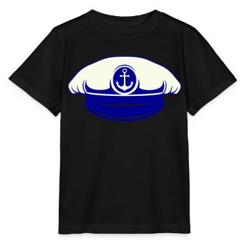 matrosen mütze - Stanley/Stella Kinder T-Shirt MINI CREATOR  - Schwarz - Vorne - Mikhail (115cm)