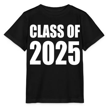 Class of 2025 - Stanley/Stella MINI CREATOR Kids’ T-Shirt - black - Front - Mikhail (115cm)