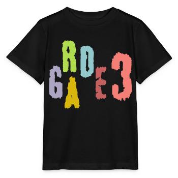 back to school grade 3 third grade - Stanley/Stella Kinder T-Shirt MINI CREATOR  - Schwarz - Vorne - Mikhail (115cm)