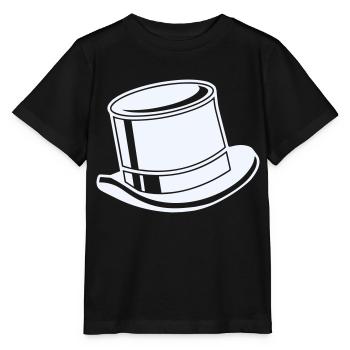 Top Hat - Stanley/Stella MINI CREATOR Kids’ T-Shirt - black - Front - Mikhail (115cm)