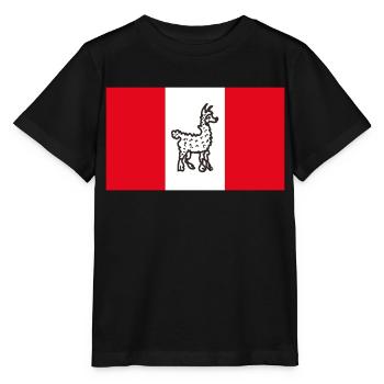 Peru funny - Stanley/Stella Kinder T-Shirt MINI CREATOR  - Schwarz - Vorne - Mikhail (115cm)