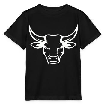 Taureau Taureau - T-shirt bio MINI CREATOR Stanley/Stella Enfant - noir - Devant - Mikhail (115cm)