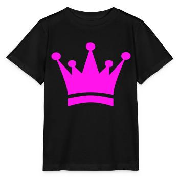 Krone - Stanley/Stella Kinder T-Shirt MINI CREATOR  - Schwarz - Vorne - Mikhail (115cm)