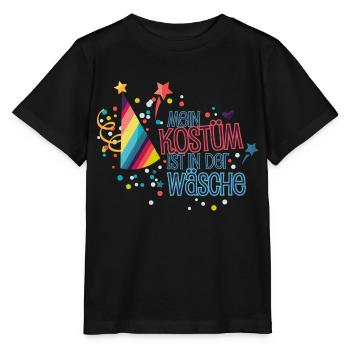 Mein Kostüm Wäsche - Stanley/Stella Kinder T-Shirt MINI CREATOR  - Schwarz - Vorne - Mikhail (115cm)