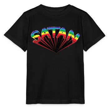 Satan - Stanley/Stella MINI CREATOR Kids’ T-Shirt - black - Front - Mikhail (115cm)