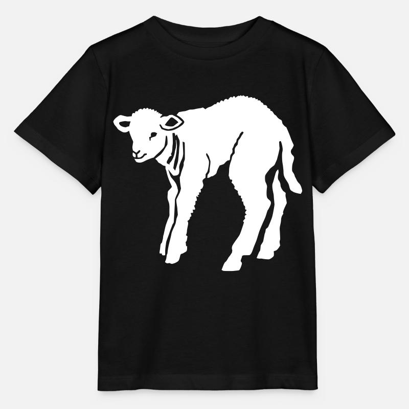 Lamm - Stanley/Stella Kinder T-Shirt MINI CREATOR - Schwarz